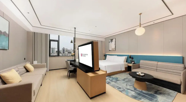 Двухместный номер Deluxe Hilton Garden Inn Shanghai Jiading