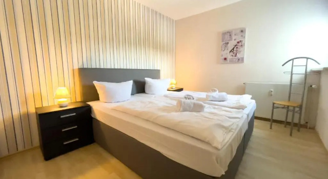 Апартаменты Strandnahe Ferienwohnung Frische Brise 02.01