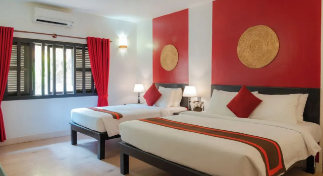 Трёхместный семейный номер Standard Siddharta Boutique Hotel