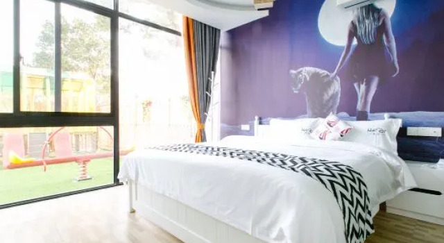 Кровать в общем номере (женский номер) Shanghai Haidi Boutique Homestay (Shanghai International Tourism Resort)