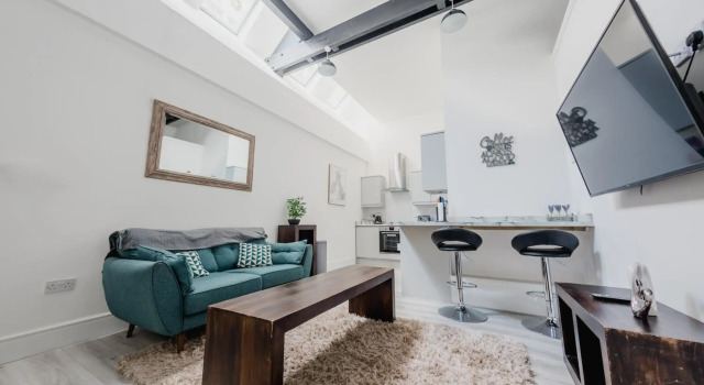 Hullidays-Theatre Hideout Apartment, Varaa Huoneisto Asunnot kohteessa Merseyside, Huoneisto