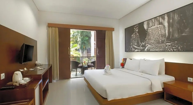 Двухместный номер Deluxe с видом на бассейн New Garden View Resort