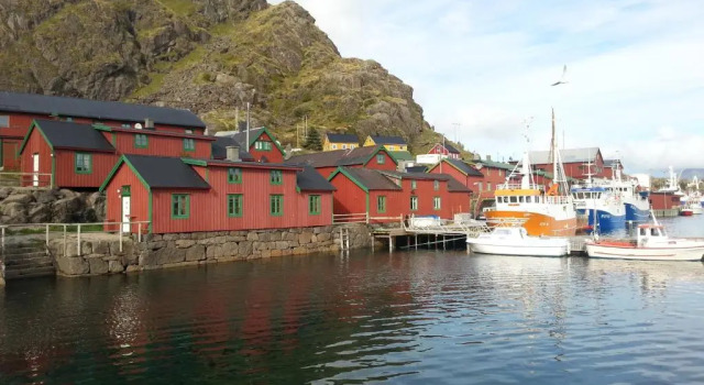 Коттедж The traditional Burekka 17 - Lofoten