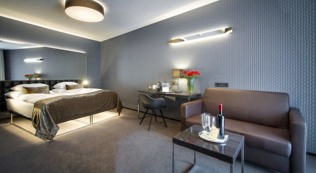 Deluxe Driepersoonskamer Hotel Mucha
