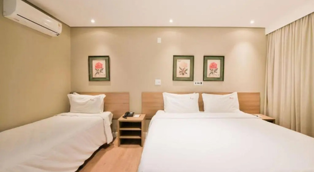 Трёхместный номер Superior Araçatuba Plaza Hotel