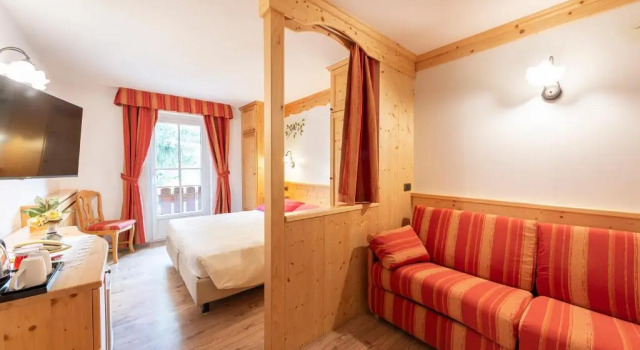 Двухместный номер Standard с видом на горы Monza Dolomites Hotel