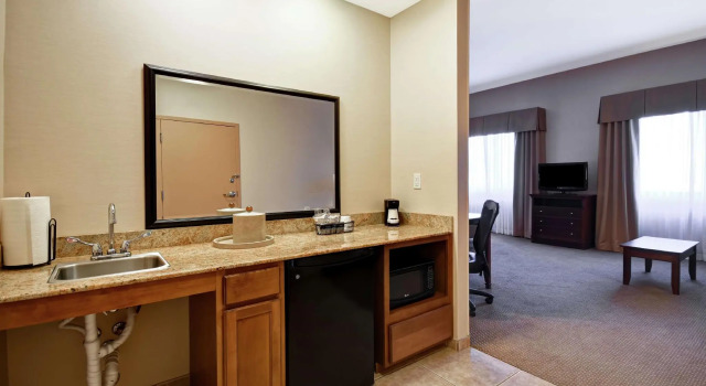 Двухместный люкс Hampton Inn & Suites Folsom