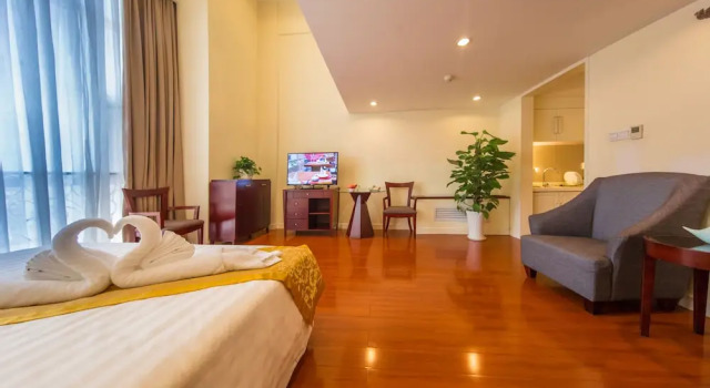 Двухместный номер Deluxe Дуплекс Fulitai International Hotel
