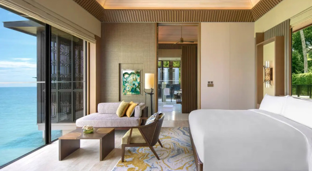 Двухместная вилла с личным бассейном c 1 комнатой oceanfront The Ritz-Carlton, Langkawi