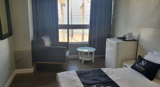 Habitación Estándar 1 dormitorio con balcón y con vista al mar Spat Beach