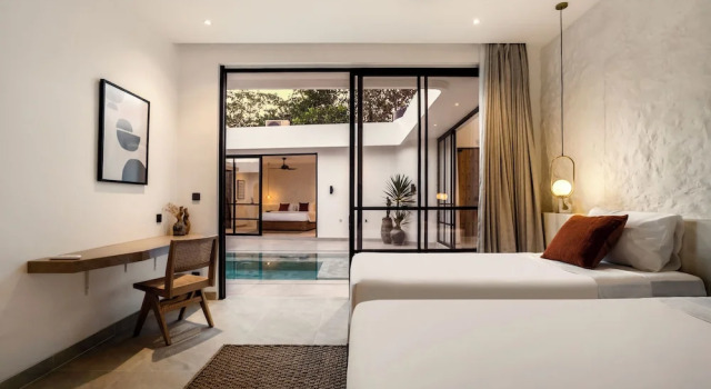 Вилла Deluxe с 3 комнатами с видом на бассейн Apricot House by Alfred in Bali