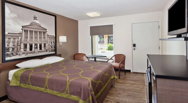 Comfort huone Super 8 by Wyndham Ringgold/Chattanooga Area