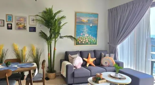 Seashell Seashore Seasuite 2br KL VIEW & GOR.Pools, Забронировать Отель Отели Куала-Лумпура с парковкой, рядом с Dinner In The Sky Malaysia, Парковка
