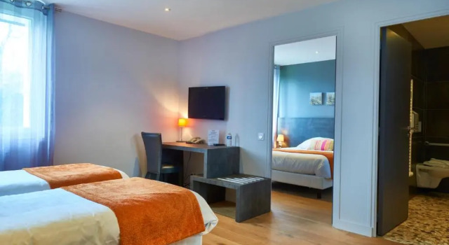 Семейный номер Standard Cozy hôtel logis Morlaix