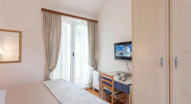 Студия с балконом и с видом на море Villa Dalmatino