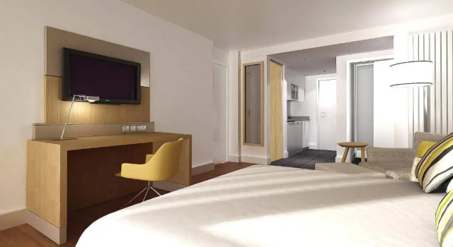 Двухместная студия Residence Inn by Marriott Edinburgh