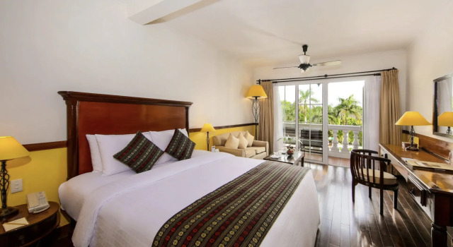 Двухместный номер Deluxe с балконом Victoria Can Tho Resort