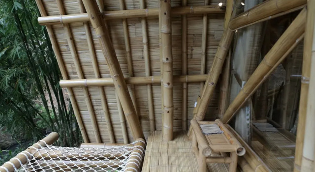 Двухместный номер Deluxe c 1 комнатой с балконом и с видом на реку The Osing Bamboo - A Liberta Collection