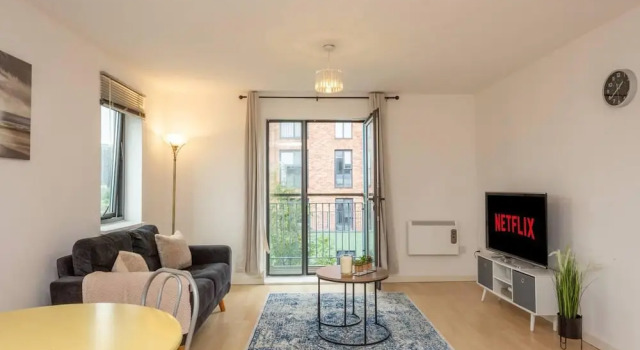 Beautiful 1-bed Apartment in Salford