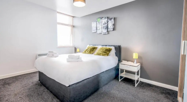 *AH4U* 1-Bed Apartment, Varaa Huoneisto Asunnot kohteessa Merseyside, Huoneisto