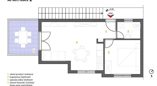 Апартаменты с балконом Apartments Villa Tribunj