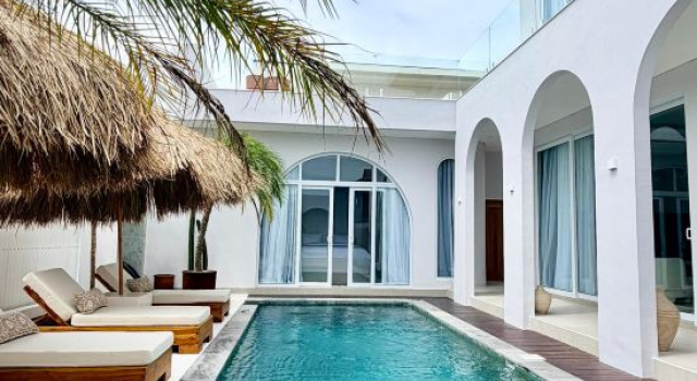 Villa Manne   3BR Private Pool Mediterranean Villa, Забронировать Вилла Пандак-Геде Индонезия