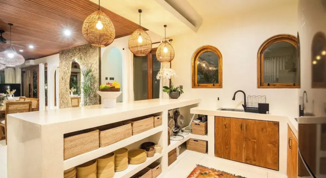 Canggu 400m Tobeach Escape 4br Designer Villa, Rezervovat Vila Chaty v Bali, Chalupa