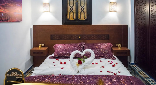 Двухместный номер Comfort Riad EL Manantial,Dar Hajjaj,Patrimonio del SXIX