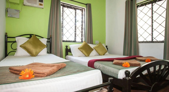 Hotel Cuba Baga, Prenota Hotel Hotel a Goa con parcheggio, Parcheggio