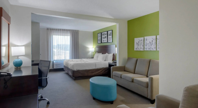 Двухместный люкс Sleep Inn & Suites Prince George near Fort Lee
