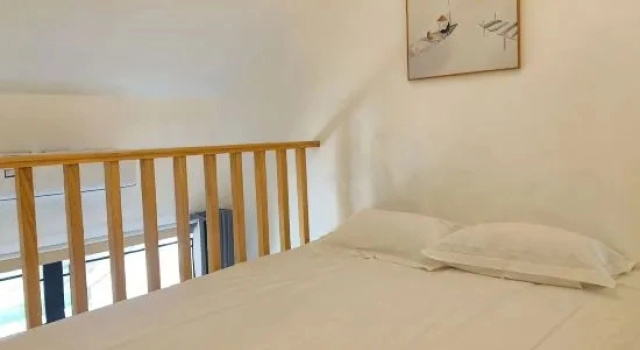 Кровать в общем номере Lianxiang Taihang Water Town Taoyuan B&B