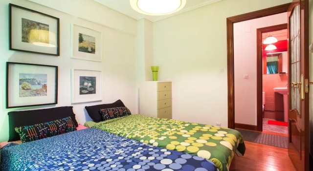 Apartamento en Bilbao Indautxu, Rezerwuj Apartament Hotele w Baskonia z parkingiem, Parking