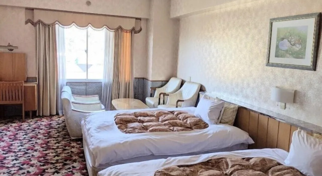 Двухместный номер Standard Harazuru Onsen Hotel Topmega Itoen