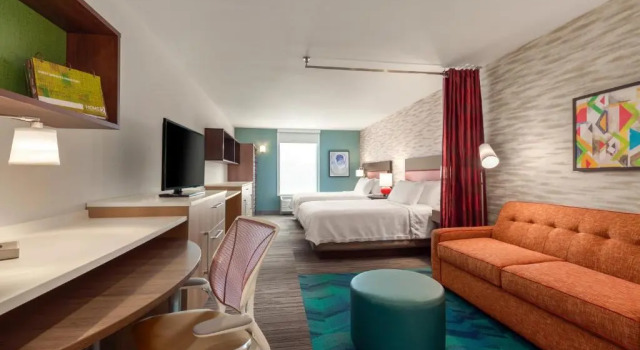 Четырёхместный люкс Home2 Suites By Hilton Sarasota Bradenton Airport