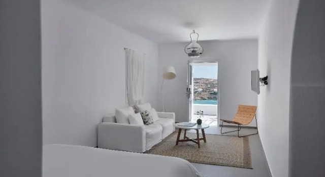 Двухместный номер Superior с балконом и с видом на море Pietra e Mare - Mykonos Moments by Mr and Mrs White