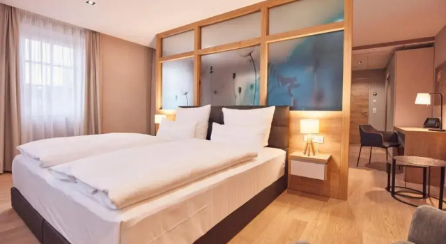 Номер Standard с видом на озеро Seehotel Maria Laach