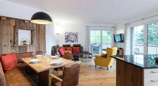 Шале с балконом Luxury Apartment in Salzburg With Terrace