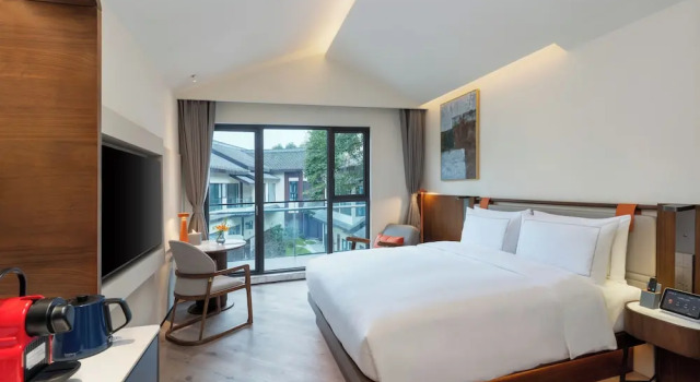 Двухместный номер Deluxe TELLUS. Qingchengshan Hot Spring Hotel