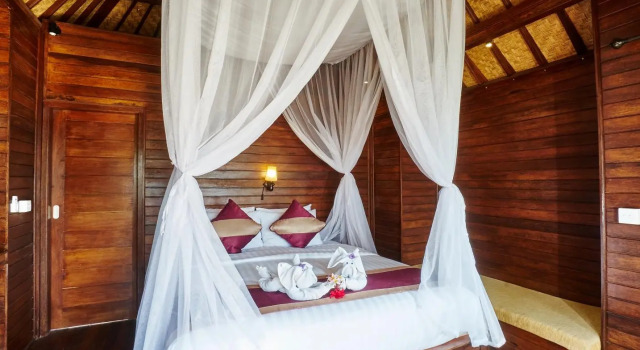Двухместный номер Superior с балконом и с видом на сад The Cozy Villas Lembongan