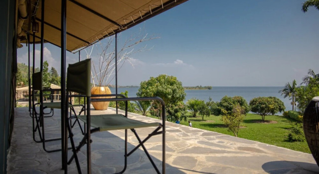 Номер Standard c 1 комнатой с видом на сад Find a quiet Beach resort at Rushel Kivu Resort