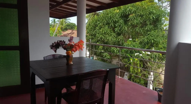 Двухместный номер Deluxe с балконом и с видом на сад Samudra Guest House