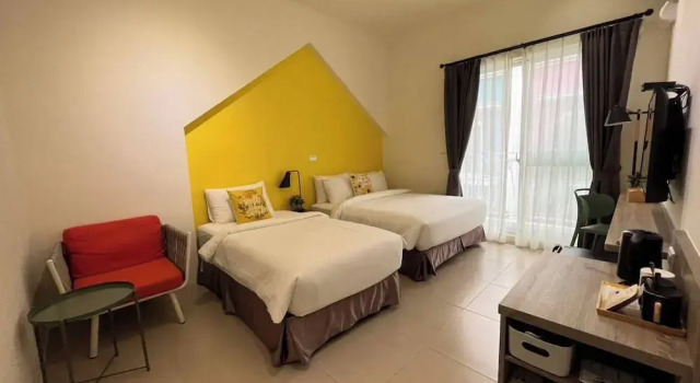 Трёхместный номер Comfort 禾旅宿Ho Hostel 墾丁夢幻島