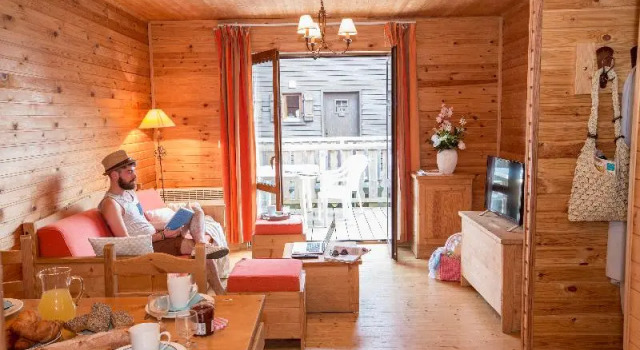 Четырёхместные апартаменты c 1 комнатой Résidence Odalys Les Chalets dEvian