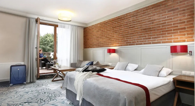 Двухместный номер Premium с балконом Hotel Aubrecht Country Spa Resort
