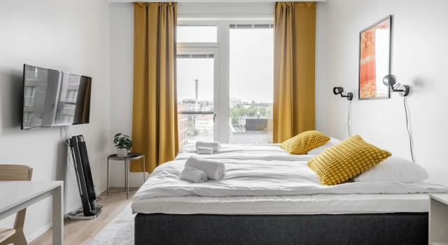 Двухместная студия Standard Hiisi Homes Turku Herttuankulma