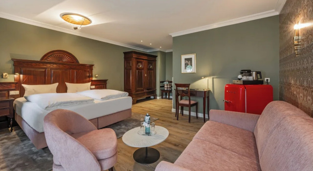 Номер Superior Strandhotel Heringsdorf mit Soleaußenpool 30 Grad