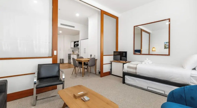Central 1BR w/ Pool,Gym+Tennis Court Zodiak Stays, Rezerwuj Apartament Auckland 