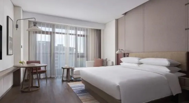 Standardowy pokój Courtyard by Marriott Beijing Yanqing