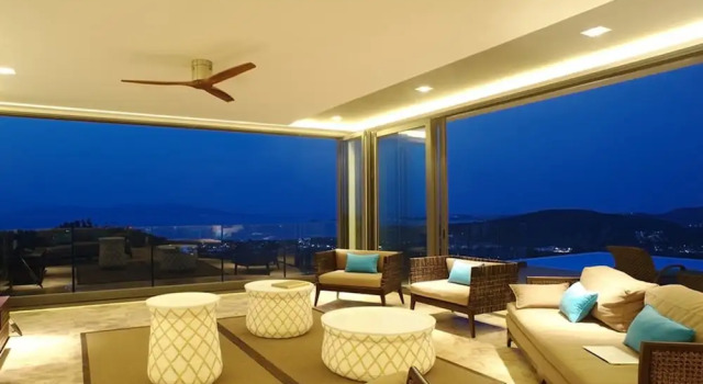 Вилла с 3 комнатами 3 Bedroom Sea View Villa Blue SDV080G-By Samui Dream Villas