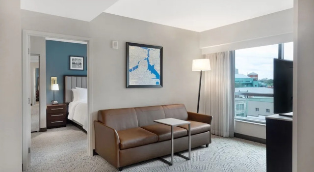 Люкс c 1 комнатой Residence Inn by Marriott Boston Back Bay/Fenway